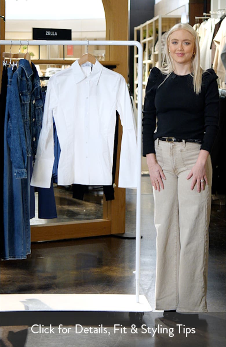 Extended Cuff Button-Up Shirt, sales video thumbnail