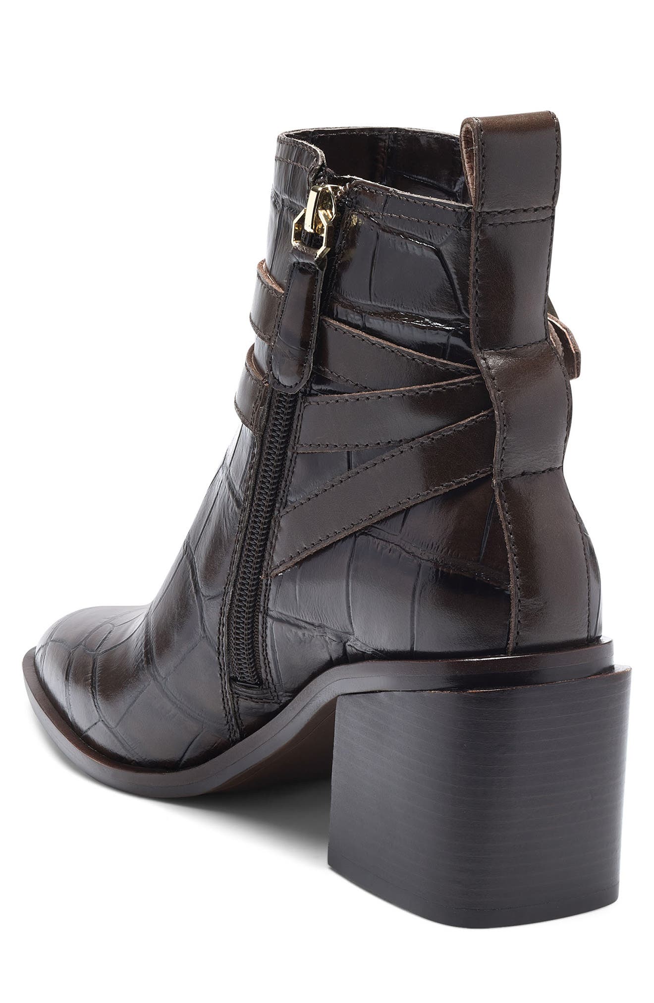 Uzma Bootie, Alternate, color, DEEPER MAHOGANY