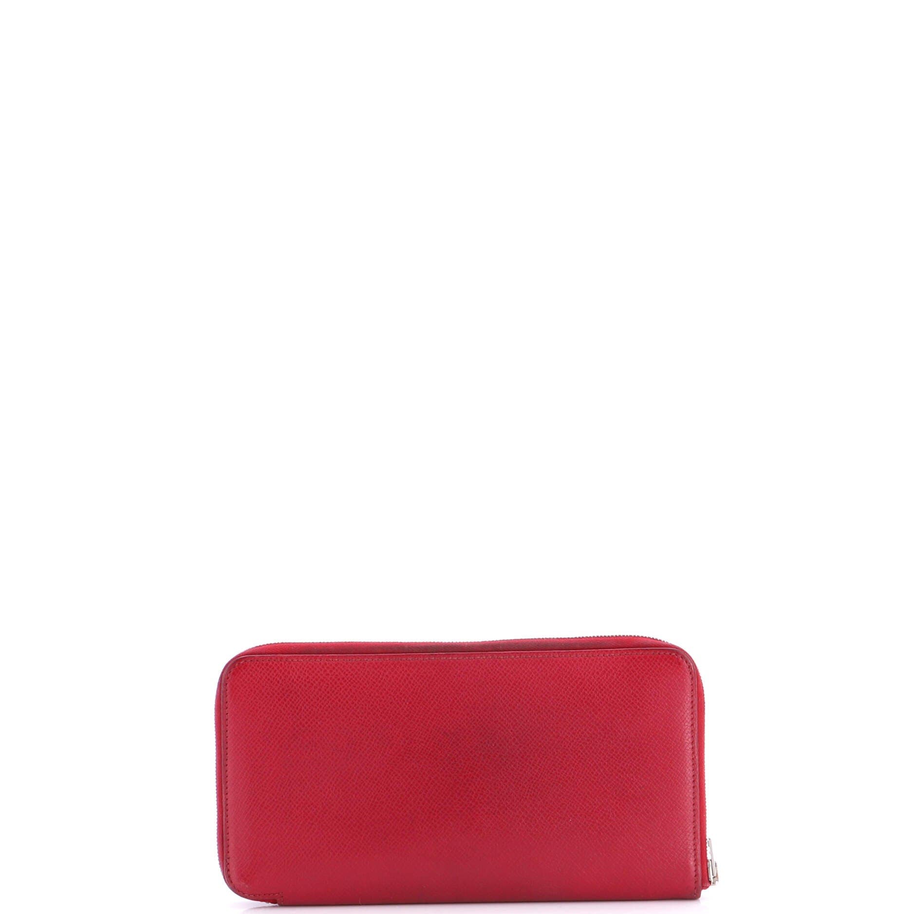 Azap Zip Around Wallet Silk'in Epsom Long, Alternate, color, Red