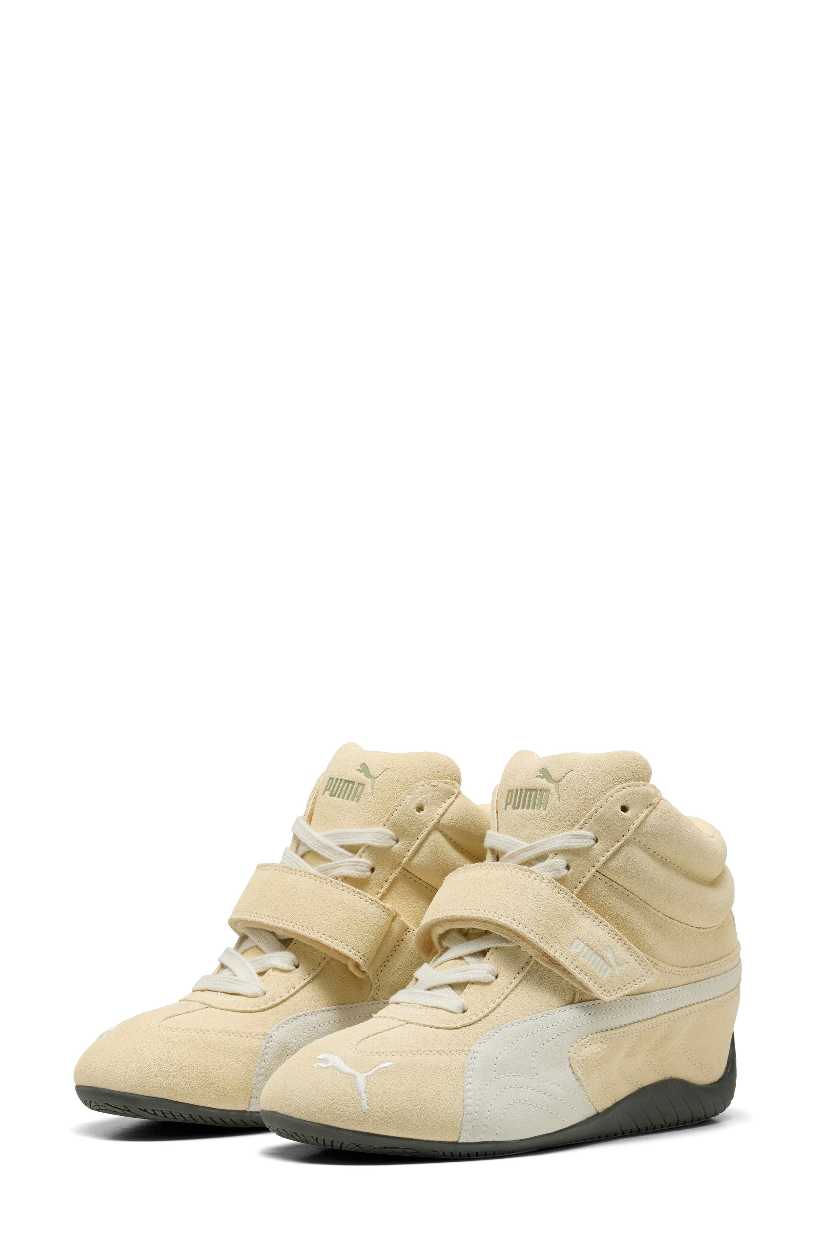 Speedcat Wedge Sneaker, Main, color, BUTTERCREAM/ GUM