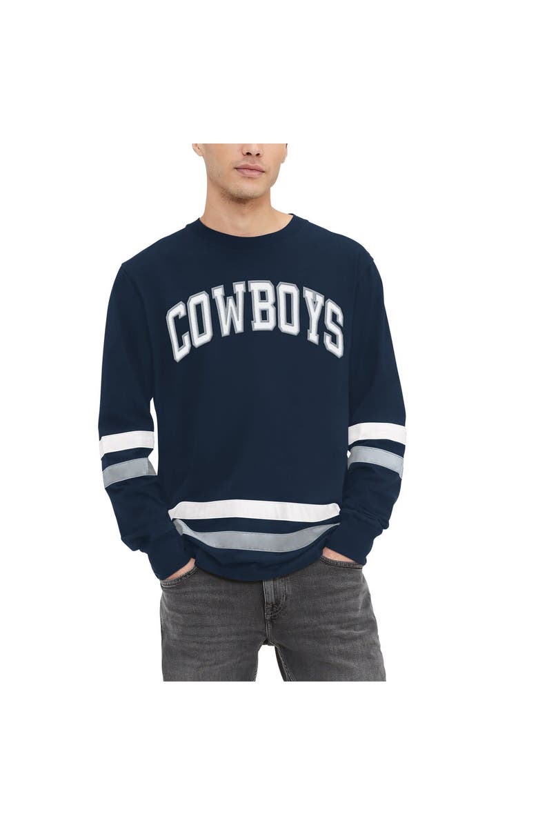 Tommy Hilfiger Men's Tommy Hilfiger Navy Dallas Cowboys Nolan Long Sleeve T-Shirt, Alternate, color, Navy