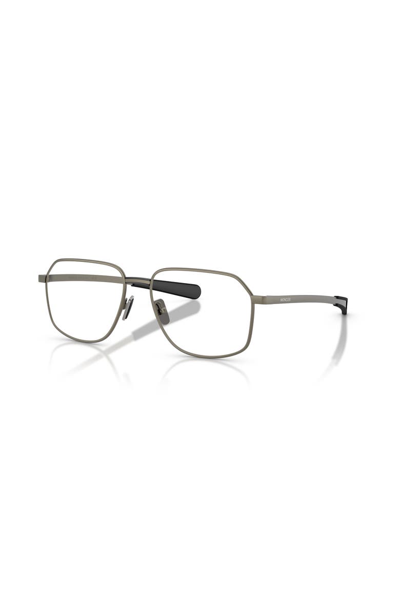 56mm Rectangle optical glasses, Main, color, Grey