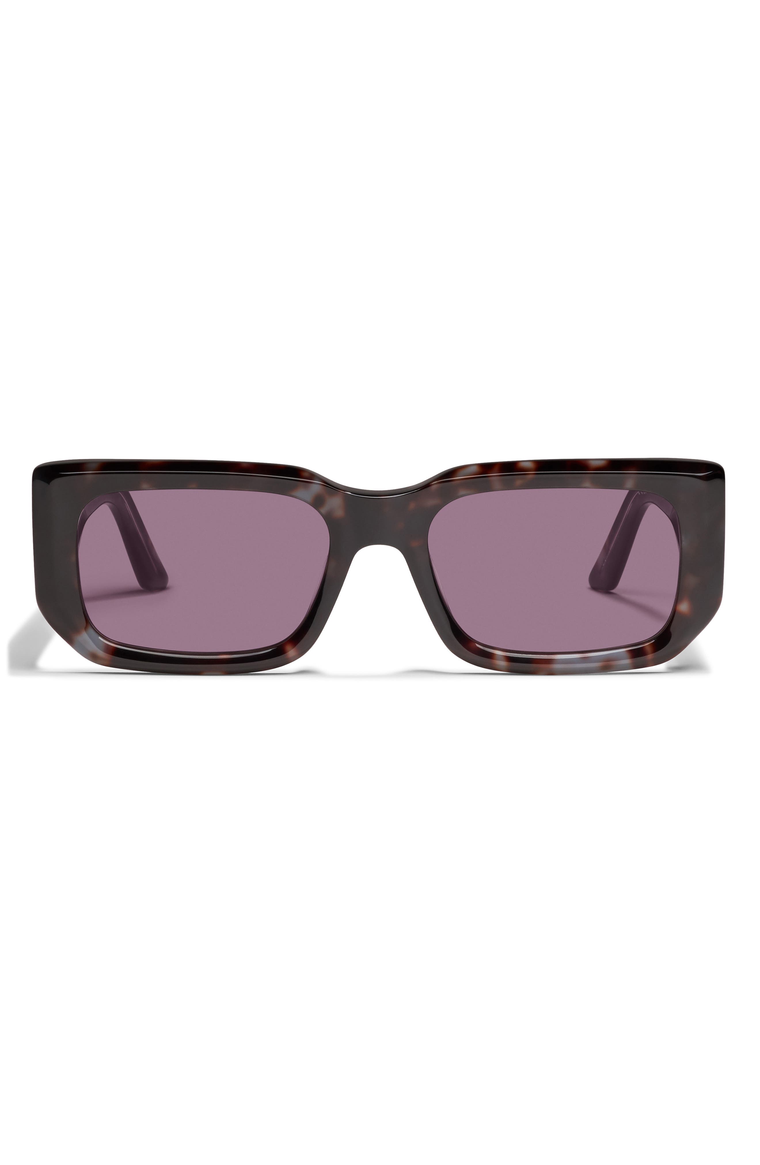QUAY Tell Me More 54mm Square Sunglasses
