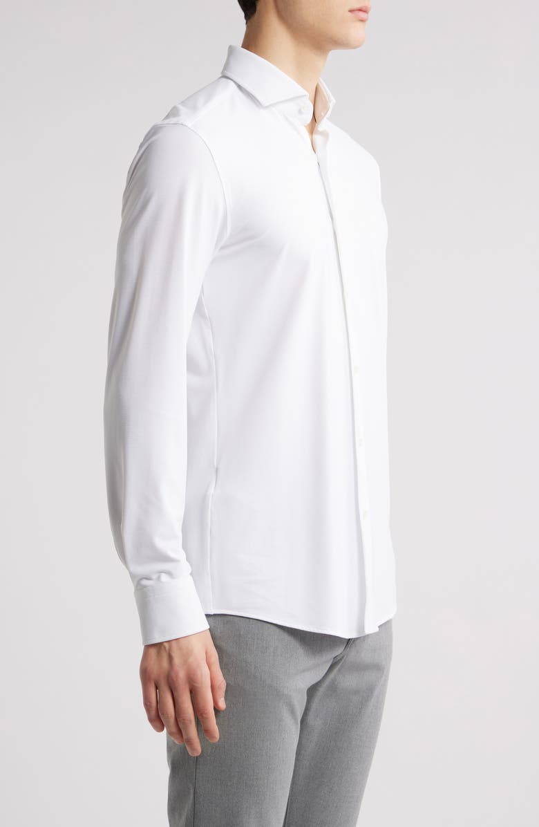 BOSS Hank Kent Slim Fit Performance Stretch Dress Shirt, Alternate, color, 
