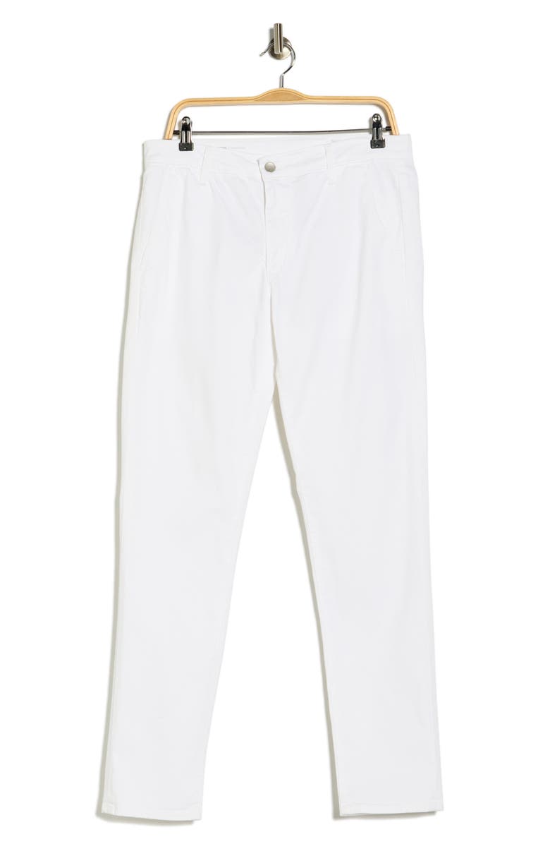 AG Jamison Slim Straight Leg Pants, Alternate, color, White