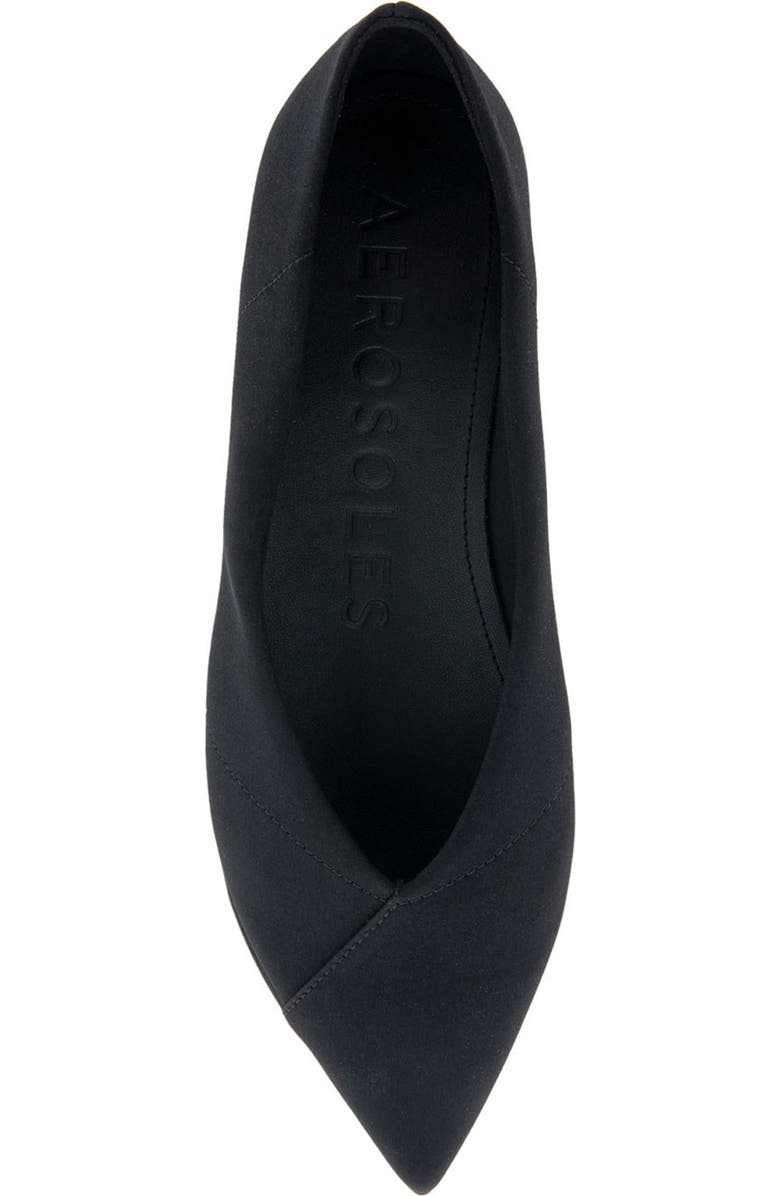 Aerosoles Del Pointy Toe Flat, Alternate, color,