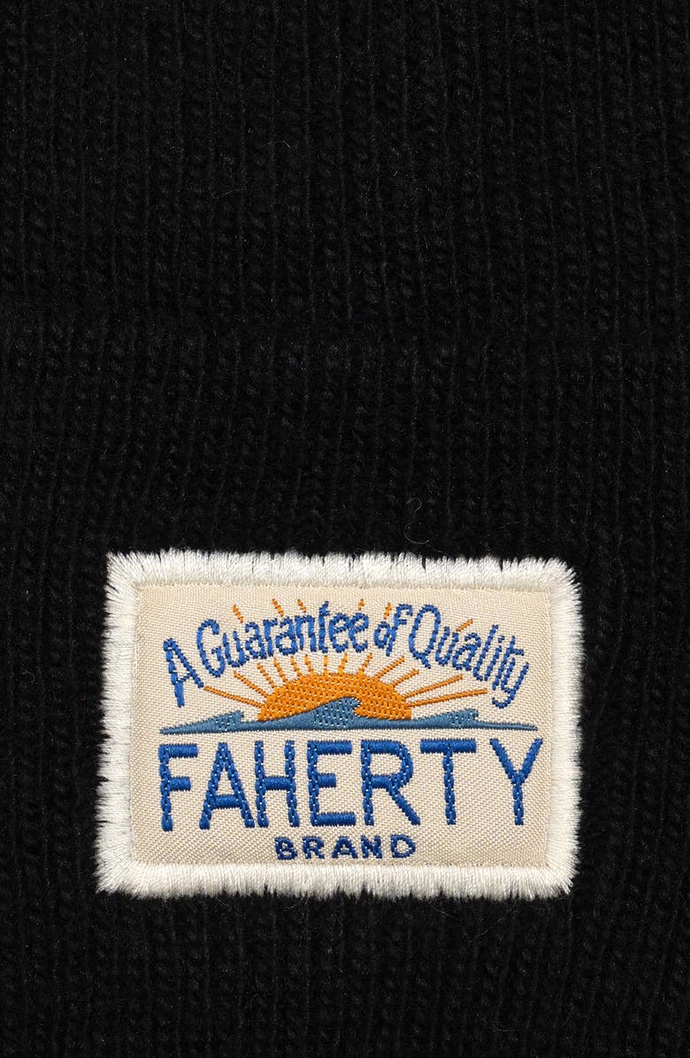 Faherty Core Logo Beanie, Alternate, color, 