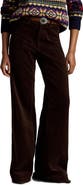 Polo Ralph Lauren Wide Leg Stretch Cotton Corduroy Pants