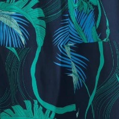 Live Unlimited Abstract Leaf Print V-neck Maxi Dress In Brown