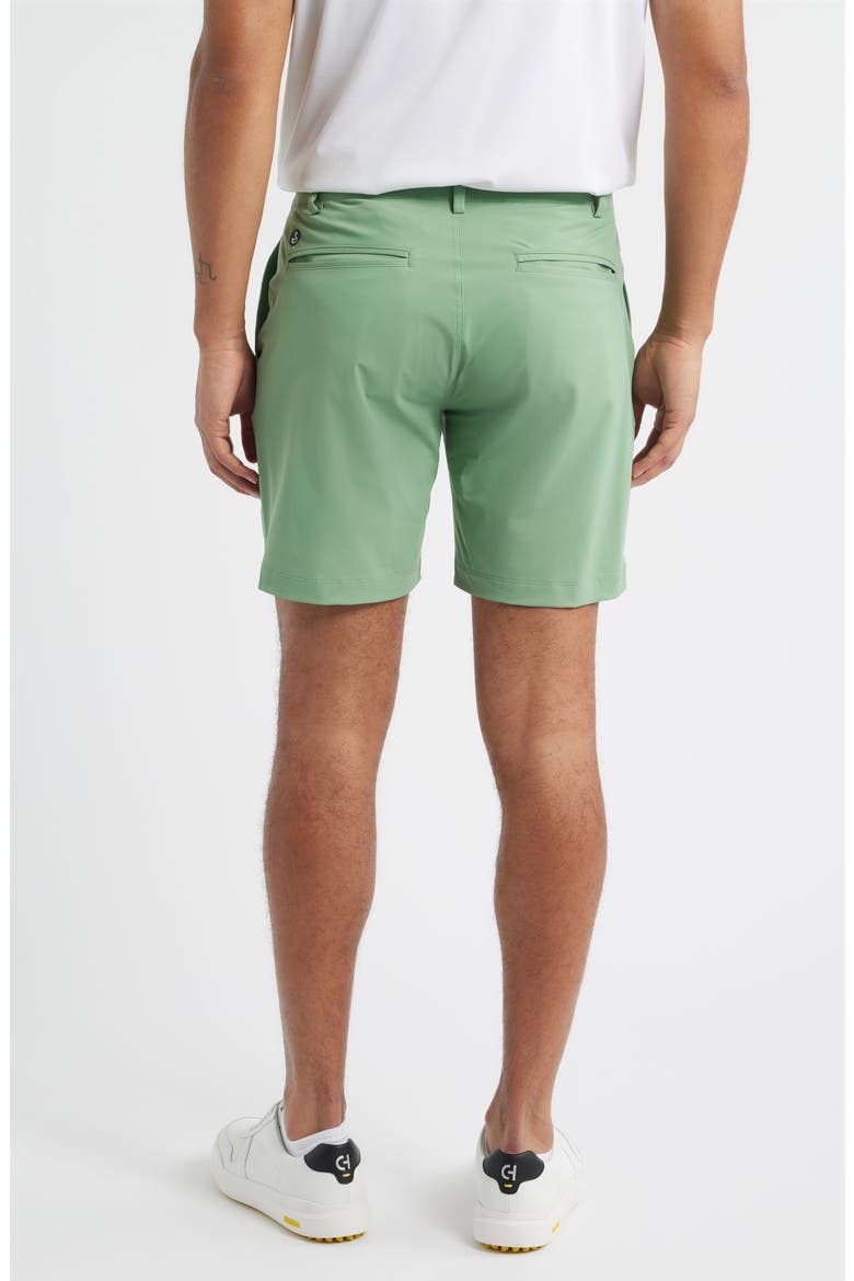 Bunker Flat Front Stretch Golf Shorts, Alternate, color, BASIL
