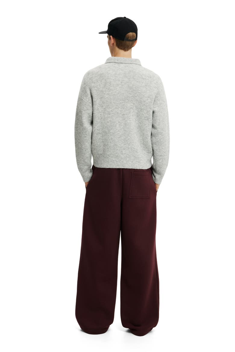 Men's Super Baggy Track Pant, Alternate, color, Winter Fig Panelled