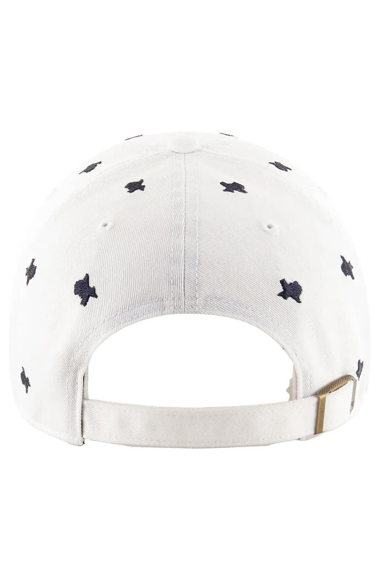 '47 Women's '47 White Houston Astros Confetti Clean Up Adjustable Hat, Alternate, color, White