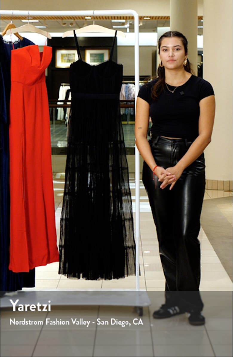 Deena Pleated Maxi Dress, sales video thumbnail