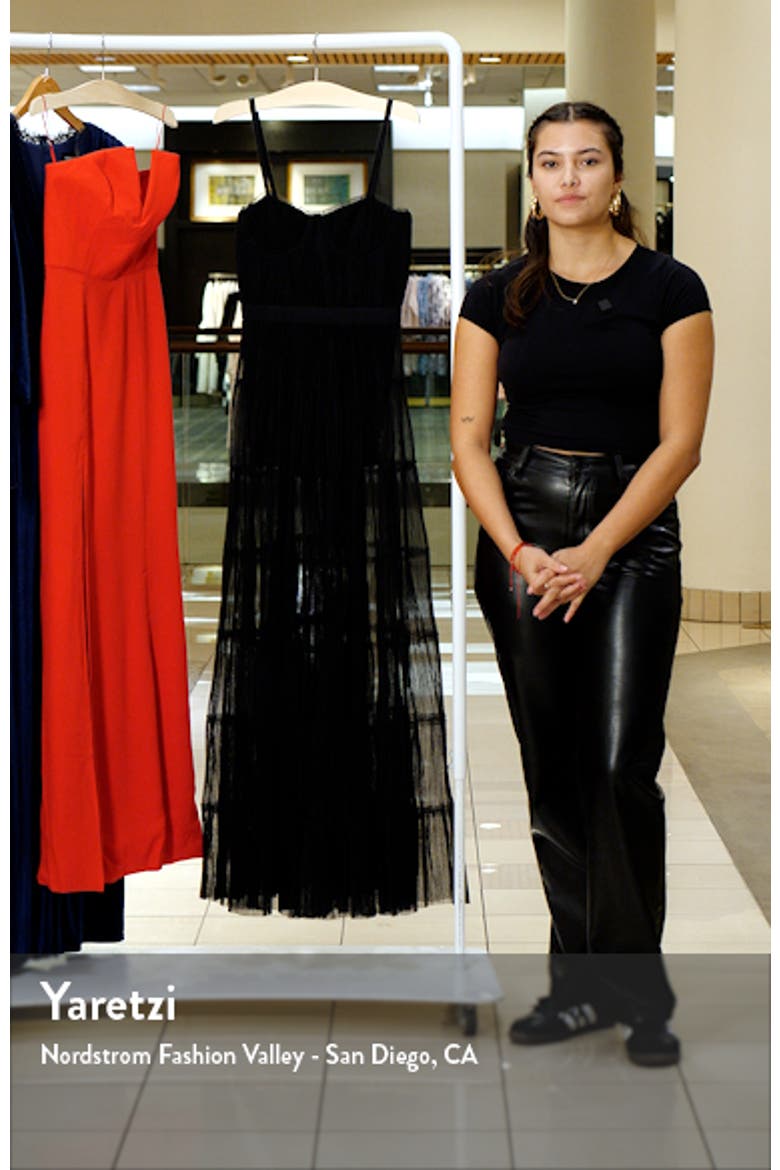 Deena Pleated Maxi Dress video
