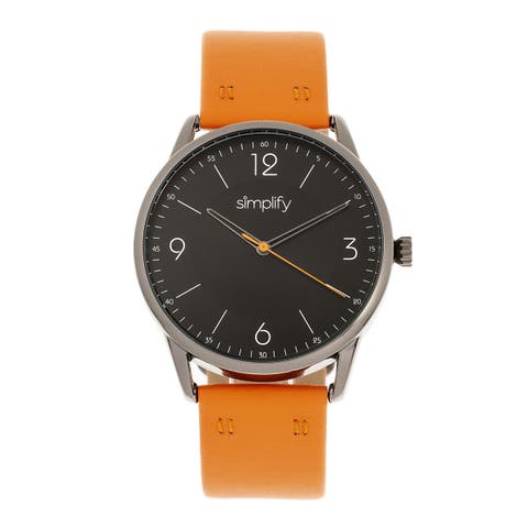 The 6300 Leather-Band Watch