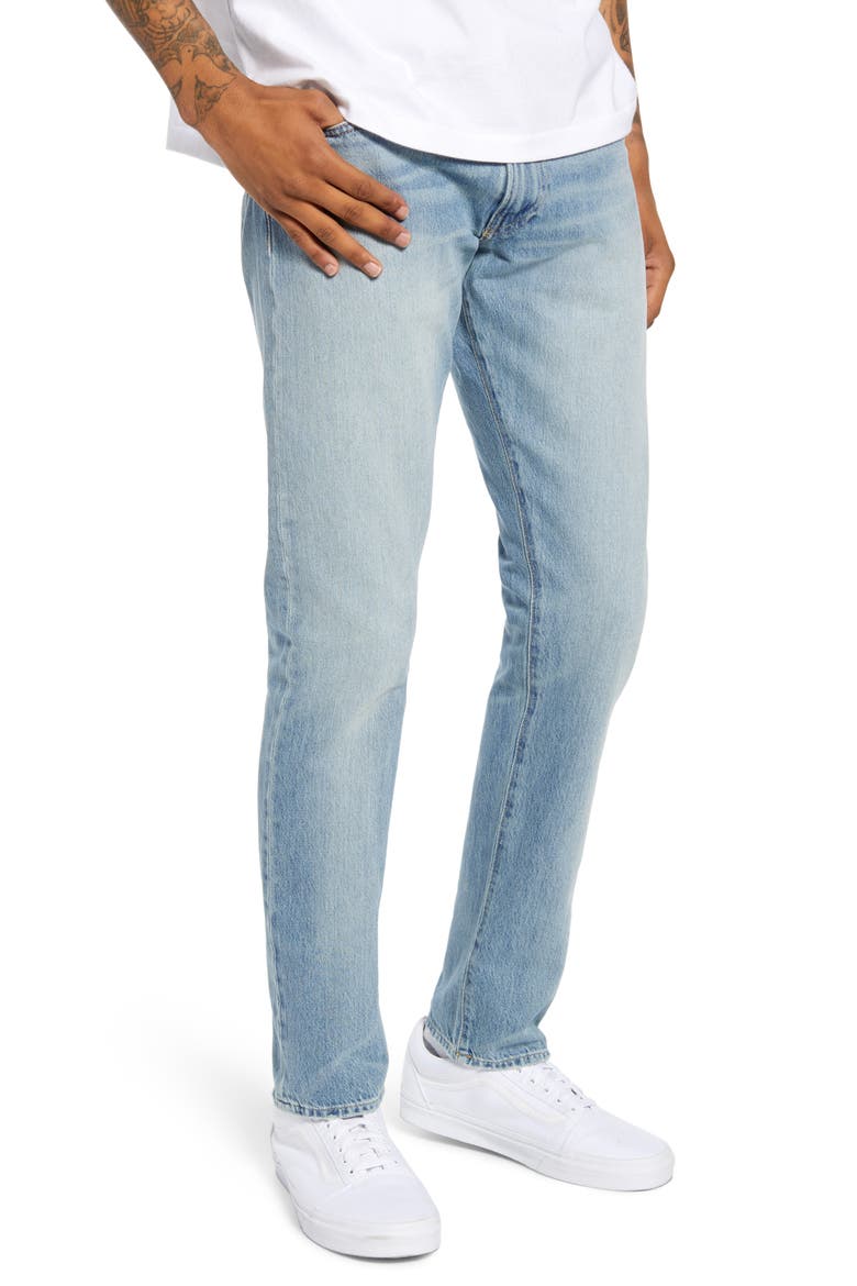 Straight Leg Jeans, Main, color, ANDREWS STRETCH