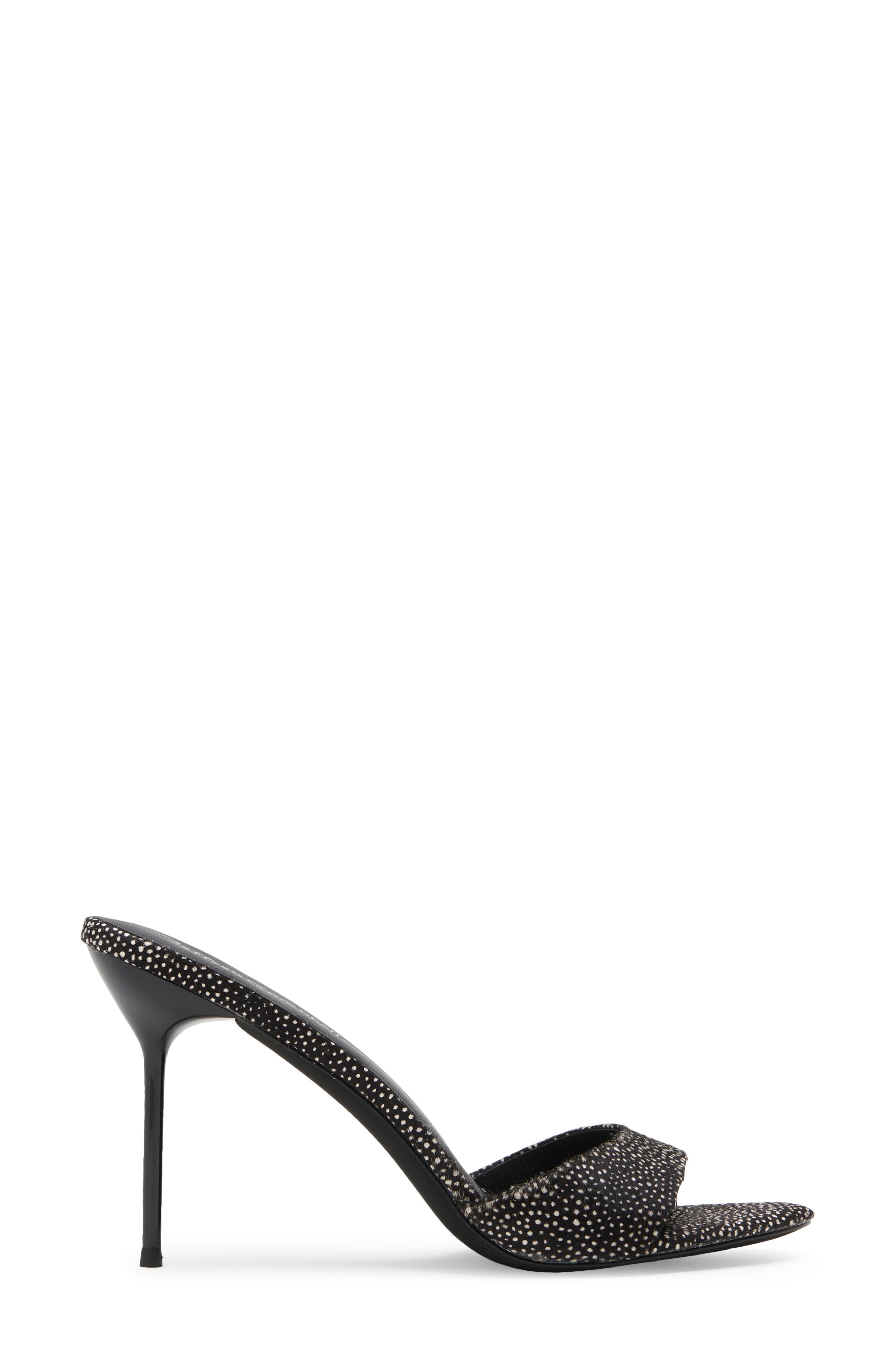 Ce Soire Sandal, Alternate, color, BLACK WHITE DOT