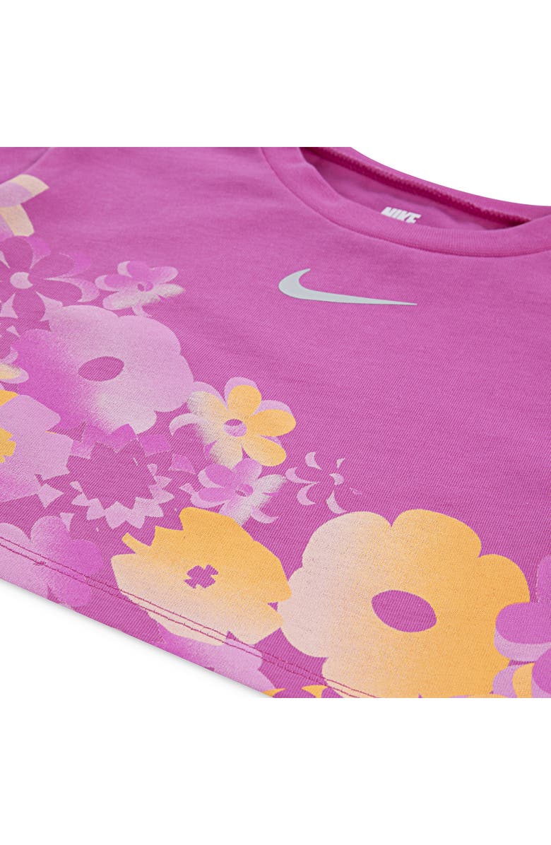 Nike Graphic T-Shirt & Bike Shorts Set, Alternate, color,