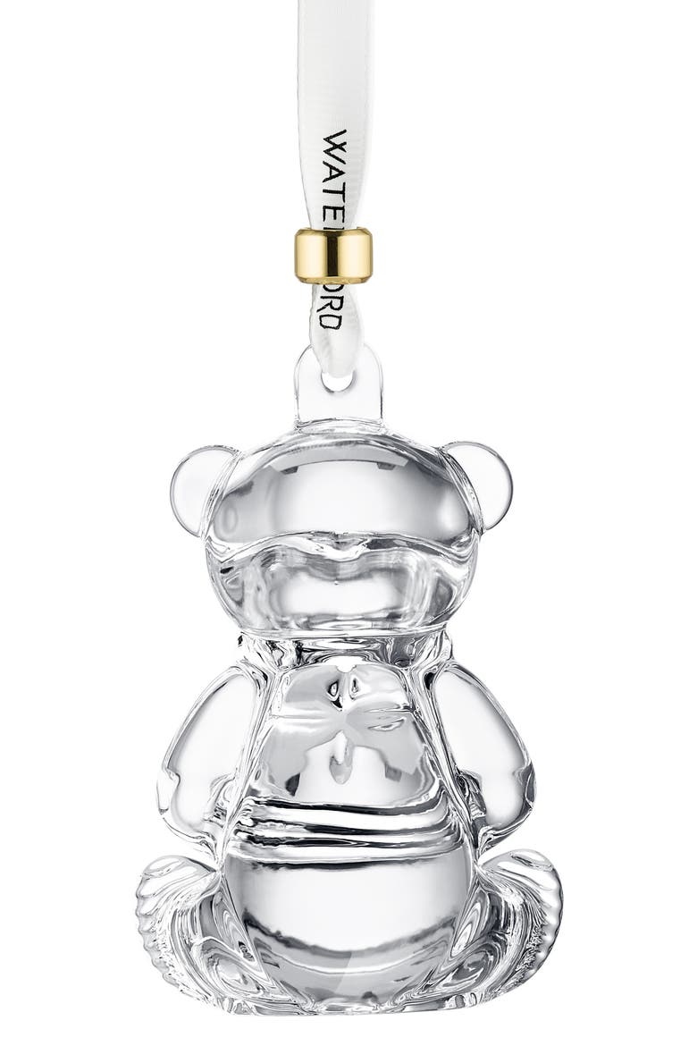 2025 Baby's First Bear Crystal Ornament, Alternate, color, NO COLOR