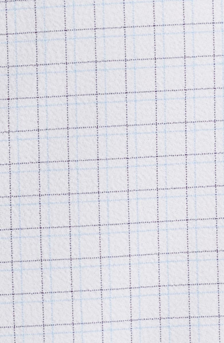 Mizzen+Main Leeward Trim Fit Button-Up Shirt, Alternate, color, White Joel Plaid