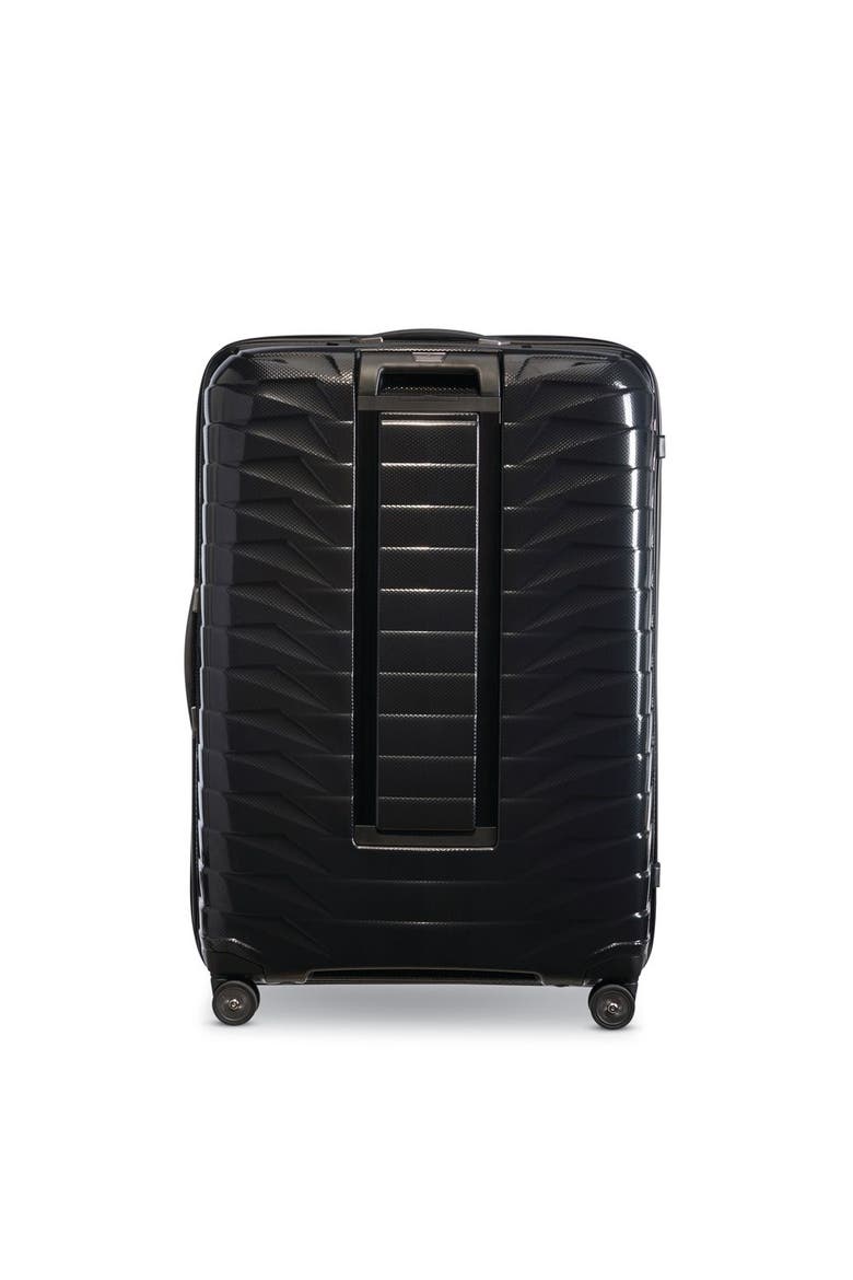 Proxis Hardside 30" X-Large Checked Spinner Luggage, Alternate, color, Black