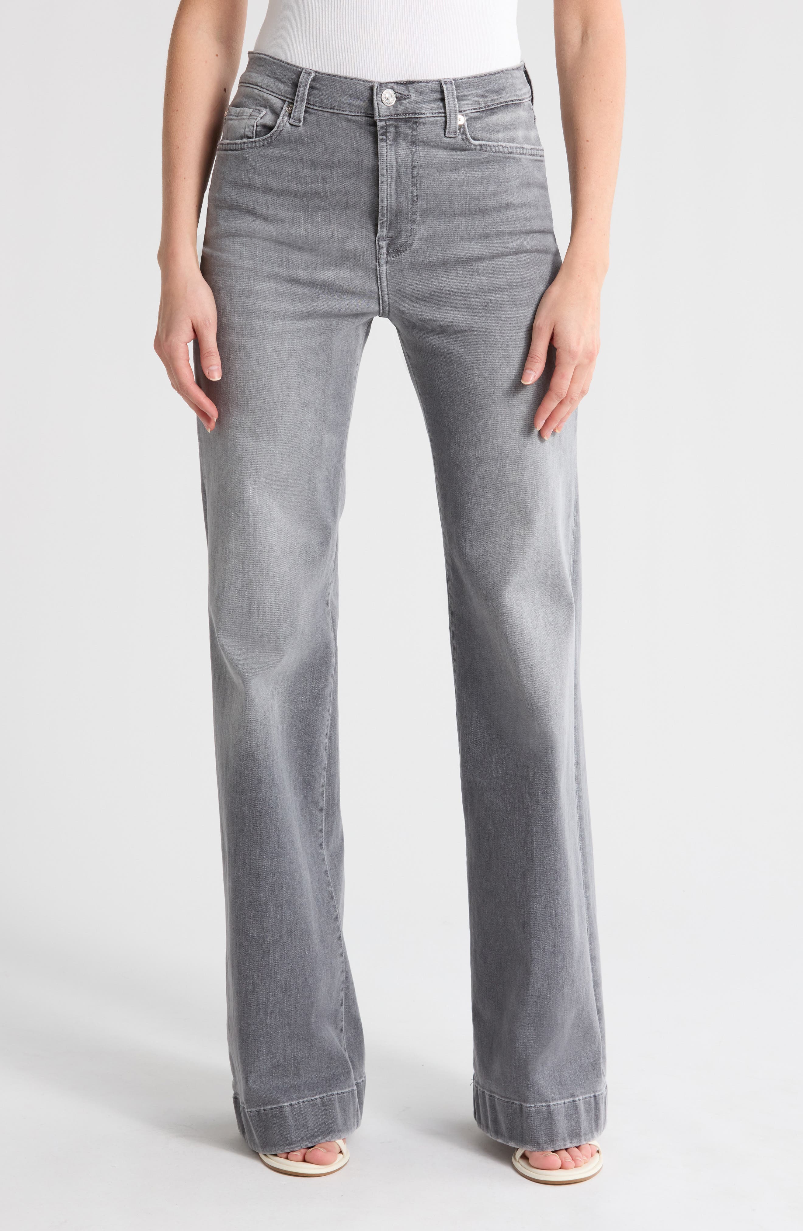 7 For All Mankind Dojo Modern Wide Leg Jeans
