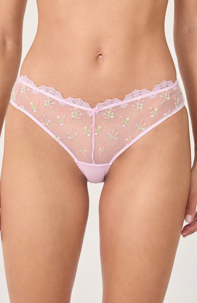 Etam Reveuse Lila Hipster Panties, Main, color, Lilas