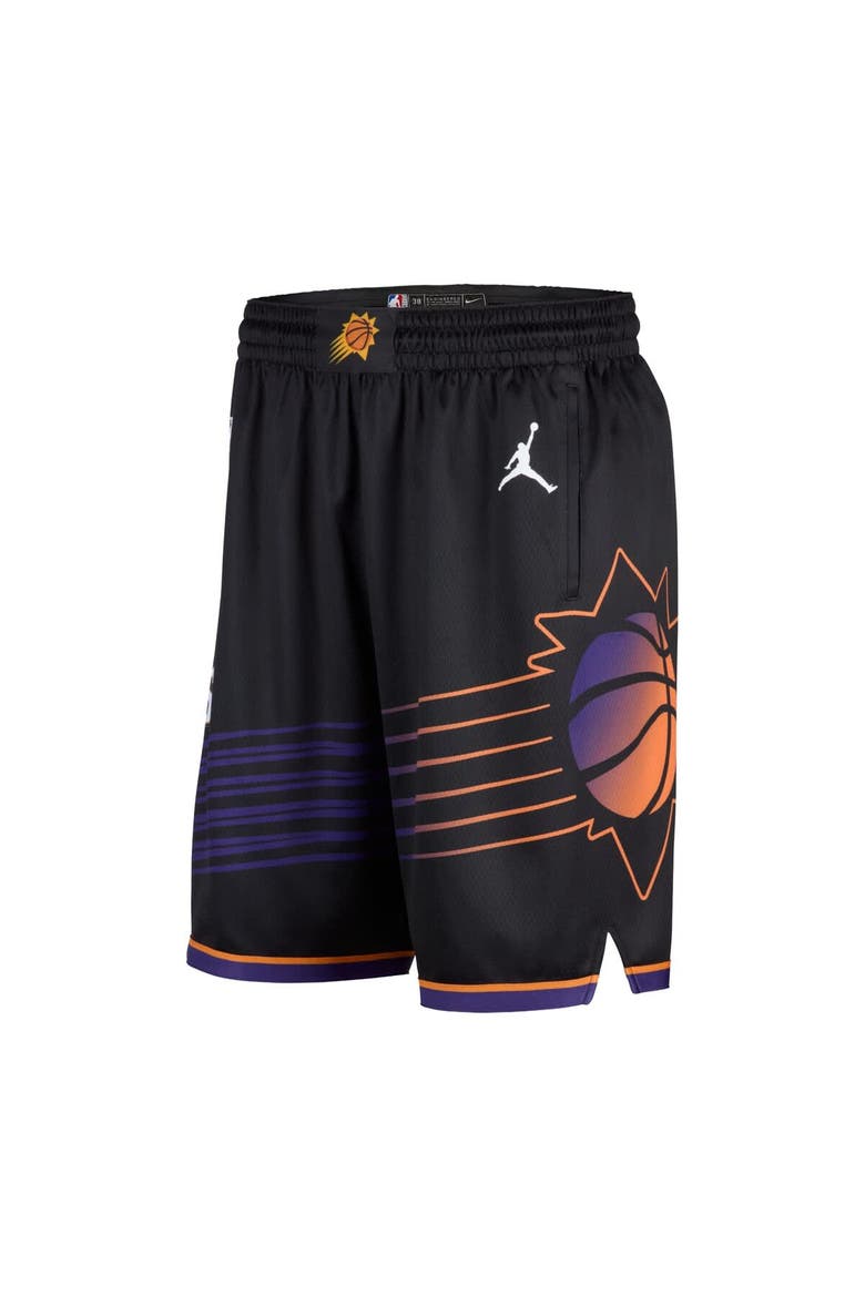Men's Jordan Brand Black Phoenix Suns 2024/25 Swingman Shorts - Statement Edition, Alternate, color, Black