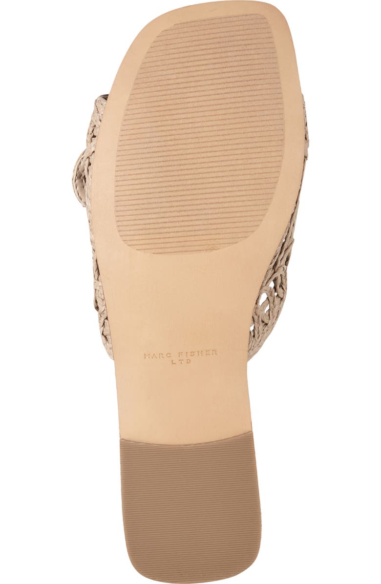 Marc Fisher LTD Nacole Slide Sandal, Alternate, color, Tan