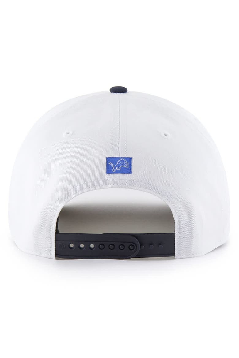 Men's '47 White Detroit Lions Patriotic Overhand Hitch Adjustable Hat, Alternate, color, White