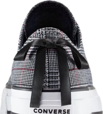 Chuck Taylor All Star Lift Plaid Low Top Platform Sneaker