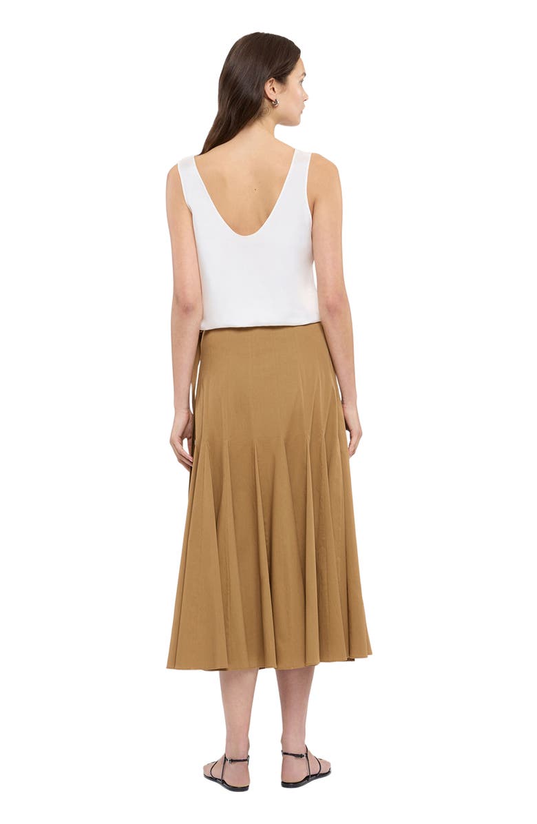 Another Tomorrow Panel Wrap Skirt, Alternate, color, 