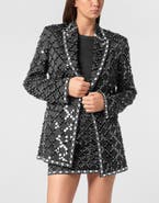 PHILIPP PLEIN Blazer Boyfriend Fit Plein Paillettes Women