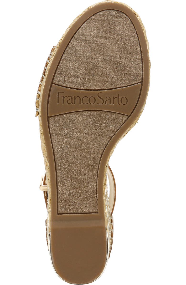 Franco Sarto Clemens Espadrille Platform Wedge Sandal, Alternate, color,