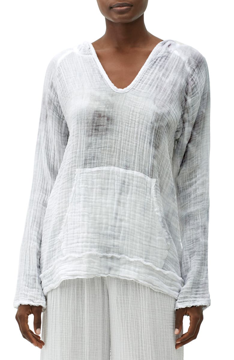 Michael Stars Arlo Hoodie, Main, color, Grey