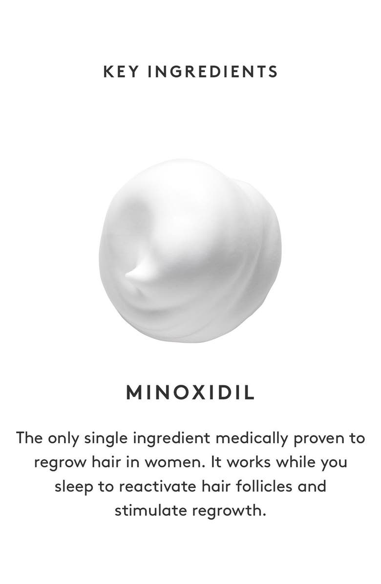 Virtue<sup>®</sup> Flourish Minoxidil Topical Aerosol 5% Hair Regrowth Treatment for Women, Alternate, color, 