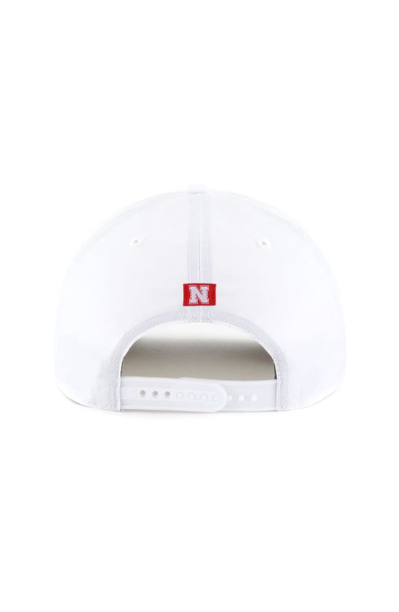 '47 Men's '47 White Nebraska Huskers Condor Hitch brrr° Adjustable Hat, Alternate, color, 