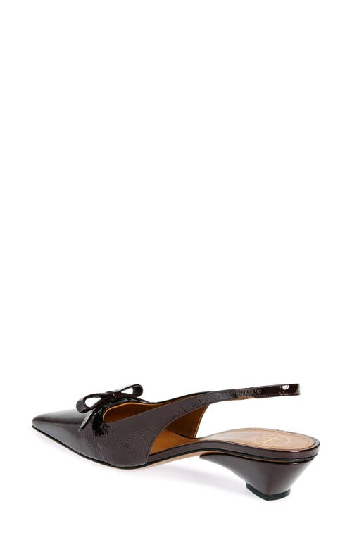 Atp Atelier Fumane Slingback Pointed Toe Pump In Grumello
