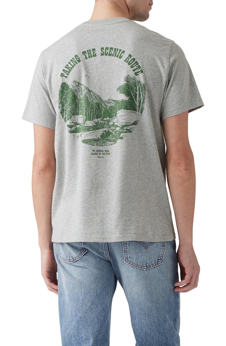 Levi's<sup>®</sup> Short Sleeve Relaxed Fit Graphic T-Shirt, Alternate, color, 