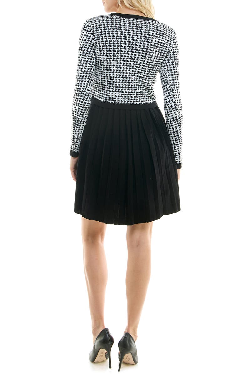 Taylor Dresses Long Sleeve Twofer Sweater Dress, Alternate, color, 