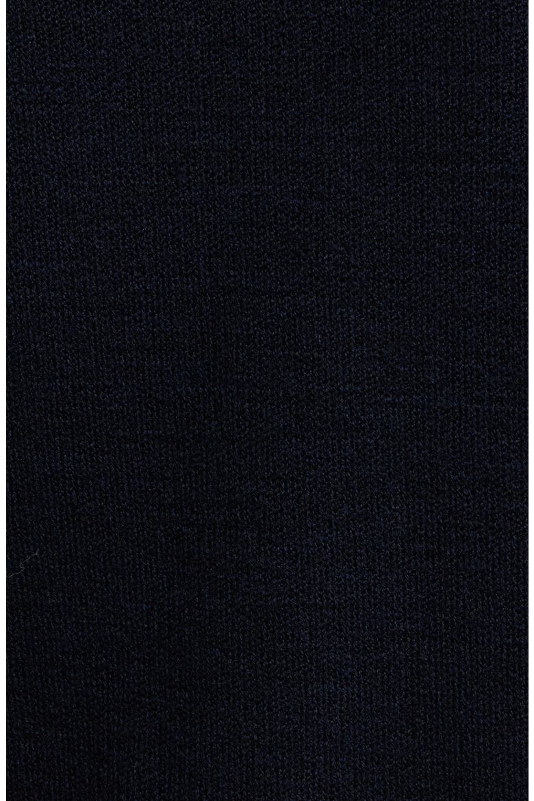 Mezner Wool & Cotton Knit Overshirt, Alternate, color, NAVY