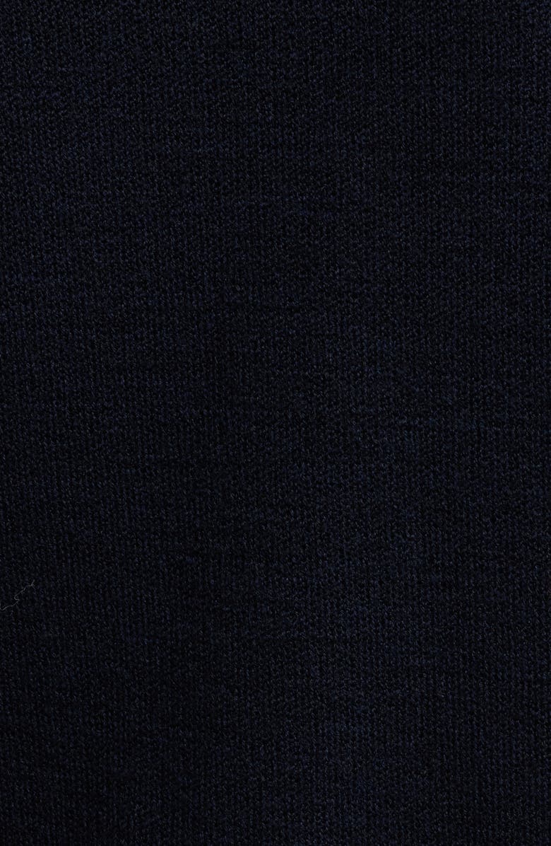 Robert Barakett Mezner Wool & Cotton Knit Overshirt, Alternate, color, Navy