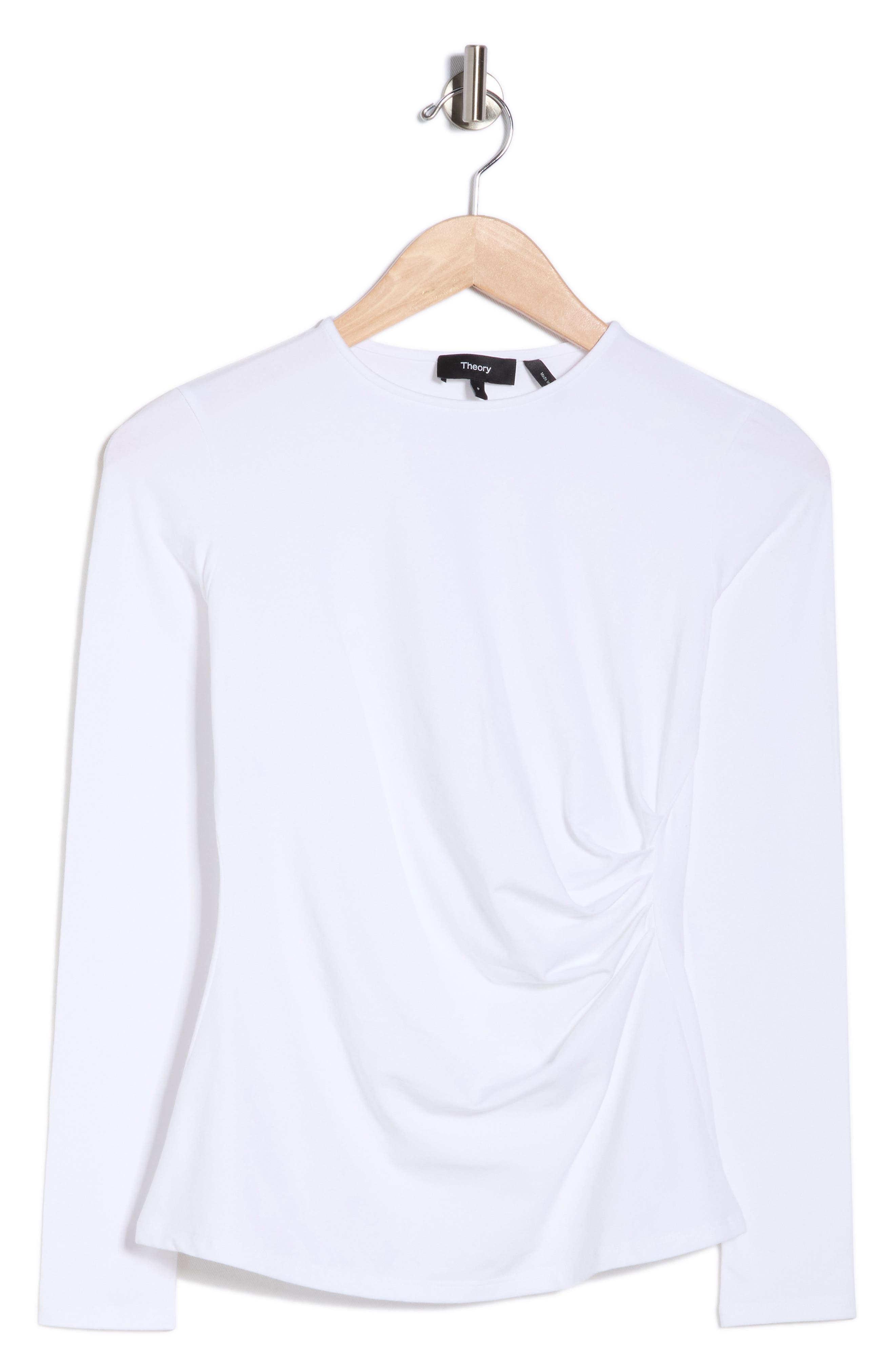 Theory Mirinz Ruched T-Shirt