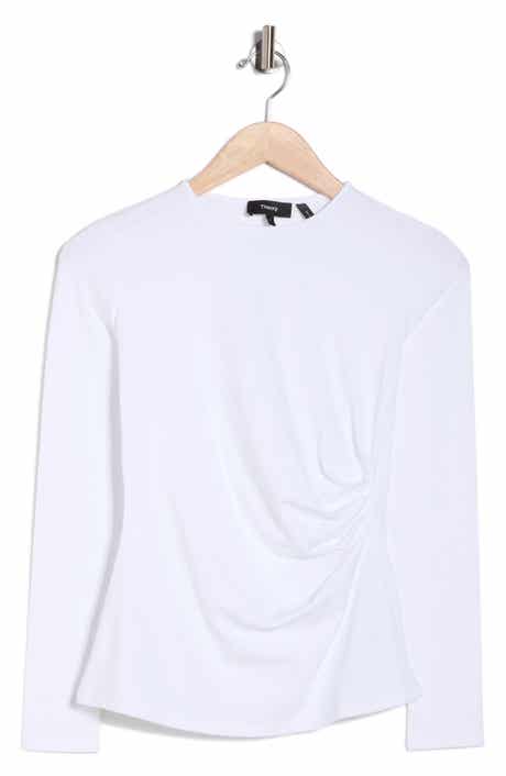 Theory Mirinz Ruched T-Shirt