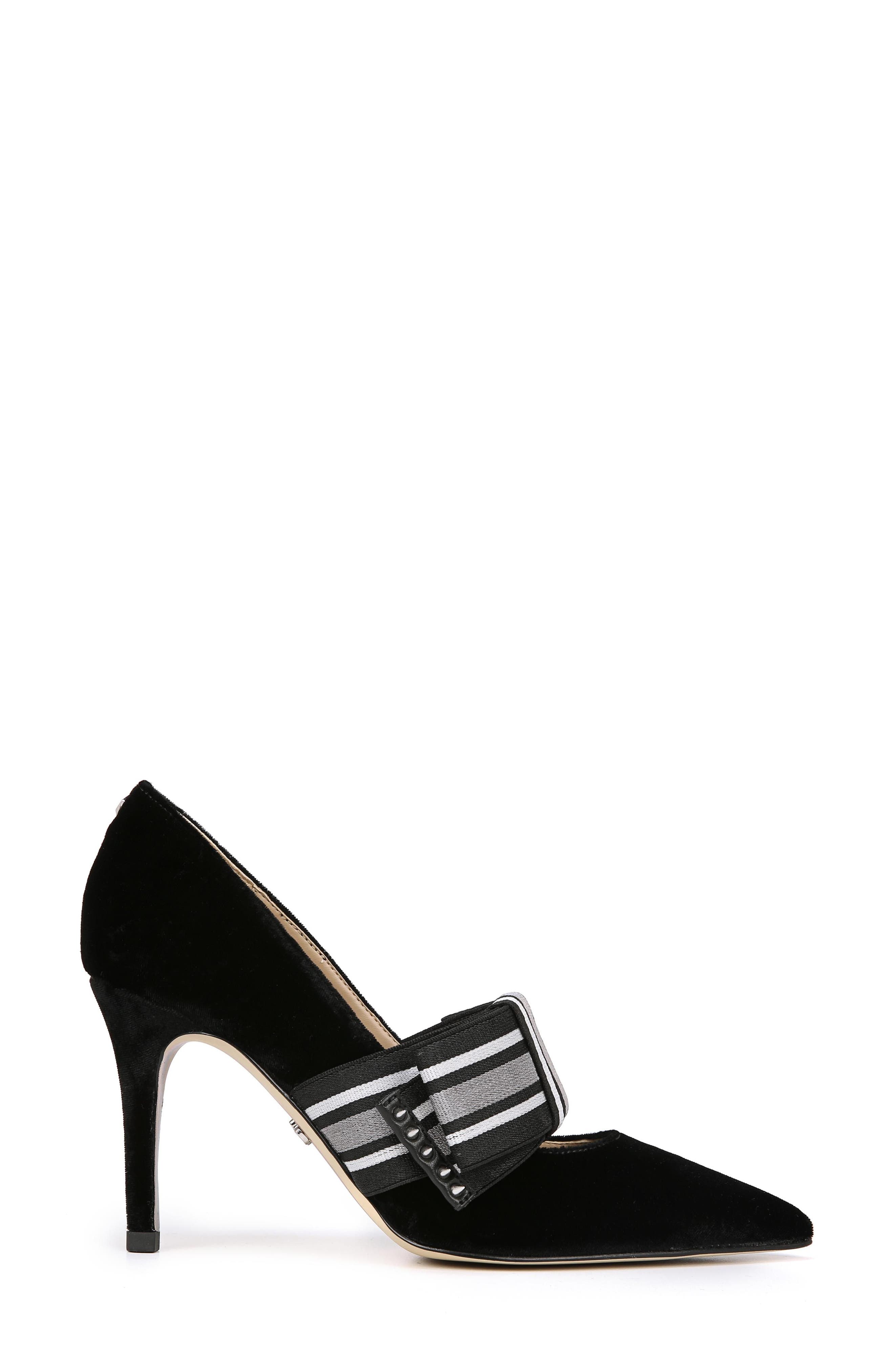 Maeve Pump, Alternate, color, BLACK VELVET