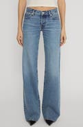 FRAME x Amelia Gray The Gray Relaxed Bootcut Jeans