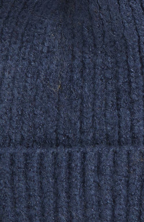 Shop Capelli New York Fuzzy Yarn Beanie & Mittens Set In Blue Warm Combo
