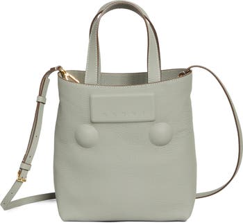 【MARNI】Trunkaroo TOTE SMALL バッグ Marni - Small Trunkaroo Leather Tote in Black | Mitchell Stores