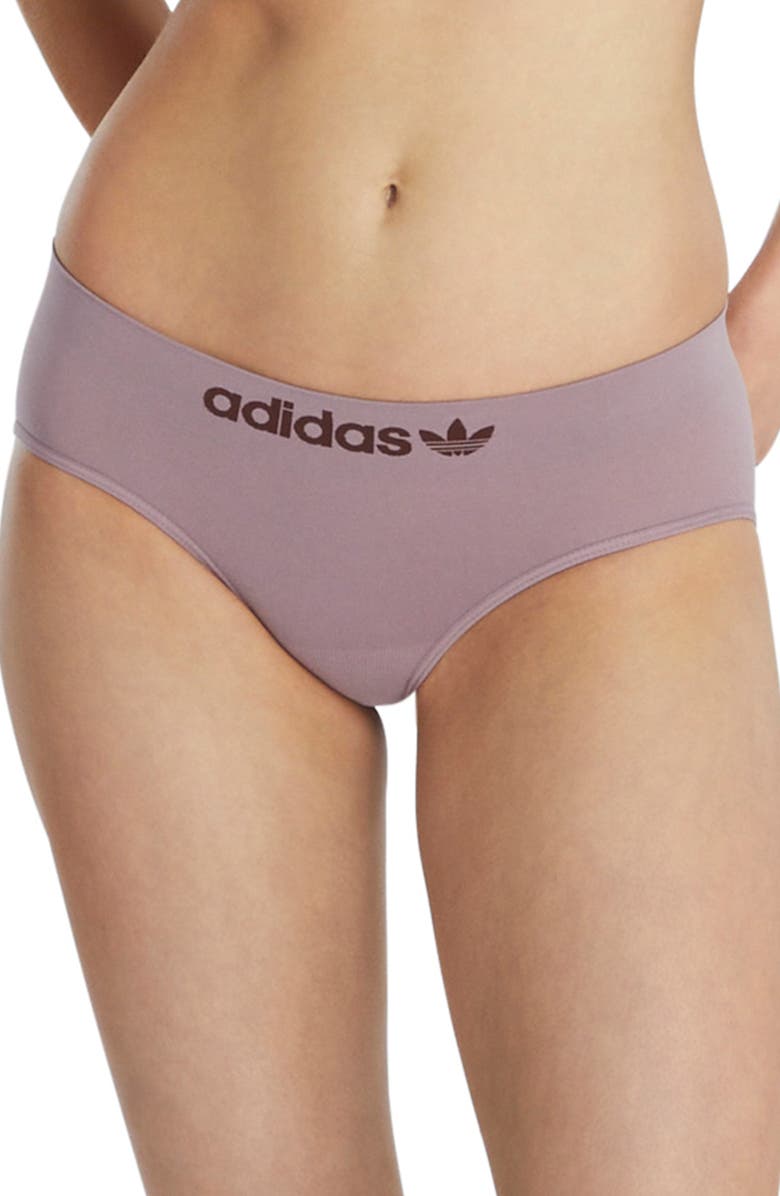 adidas Originals Hipster Panties, Main, color, Shadow Fig