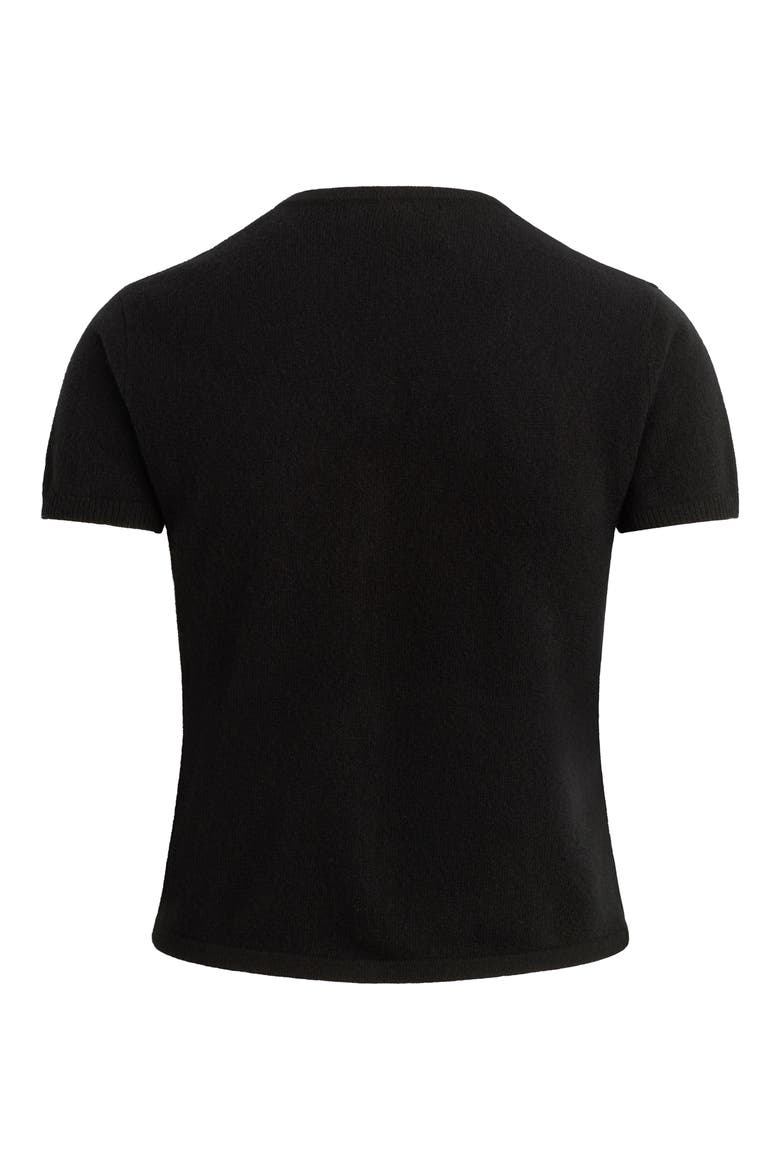 The 9 to 5 Cashmere Cardigan, Alternate, color, BLACK